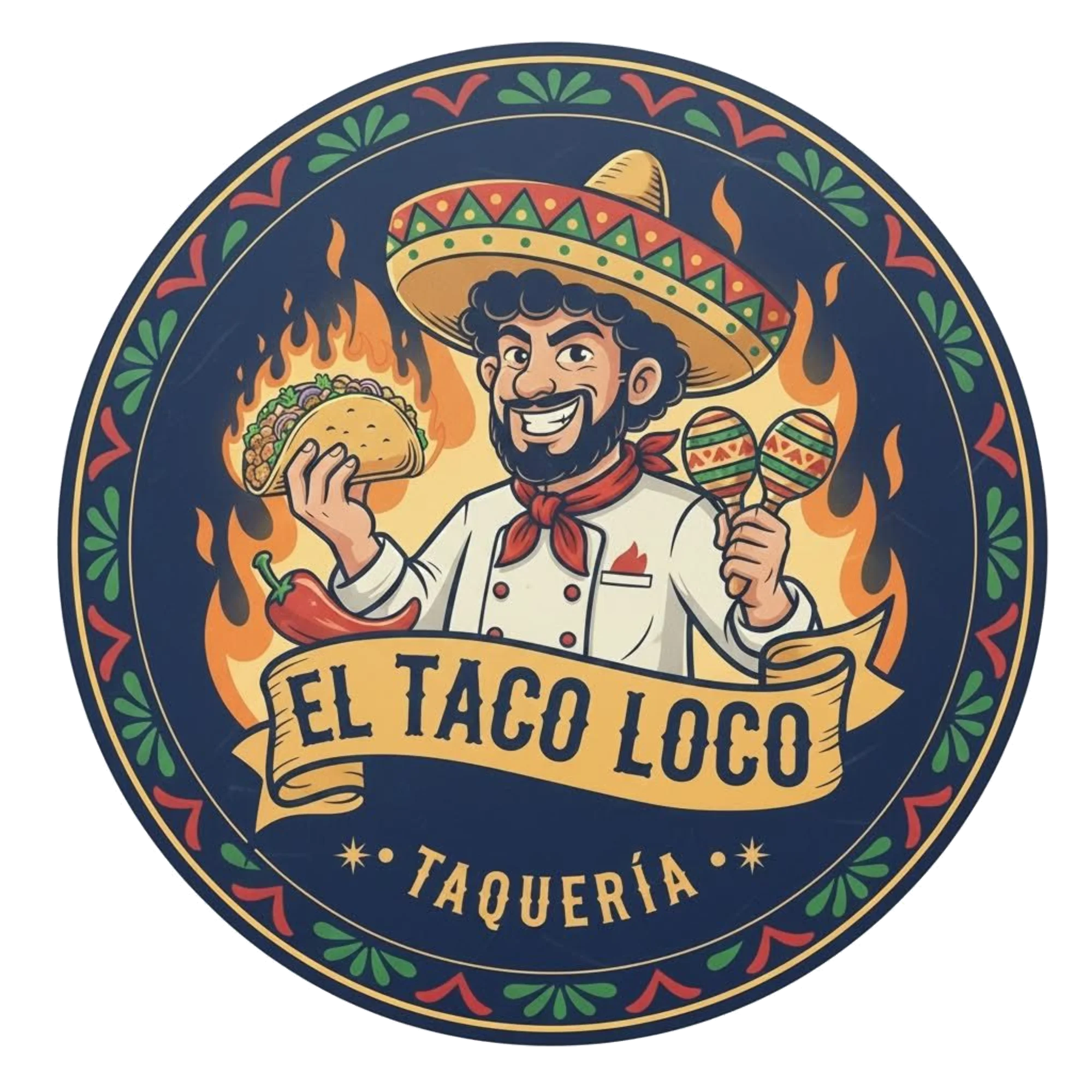 Logo Taquería El Taco Loco